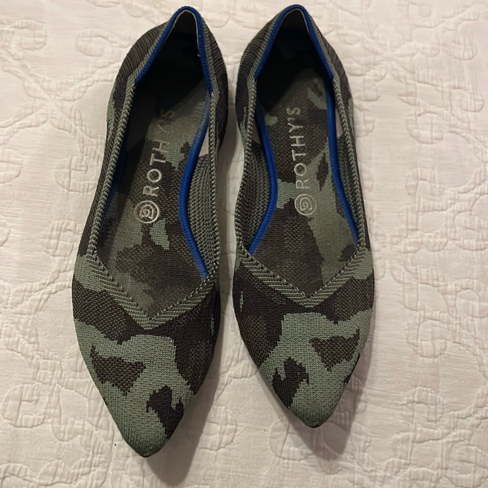 Rothy’s camo flats